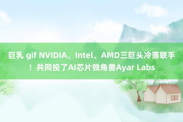 巨乳 gif NVIDIA、Intel、AMD三巨头冷落联手！共同投了AI芯片独角兽Ayar Labs